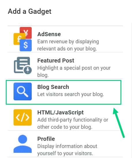 Blogger Search Widget Blogger Search Widget