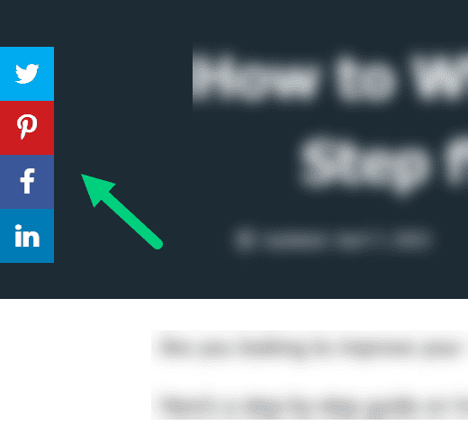 Floating Social Share Buttons Floating Social Share Buttons