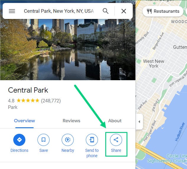 Google Maps Embed Step 1 Share Google Maps Embed Step 1 Share