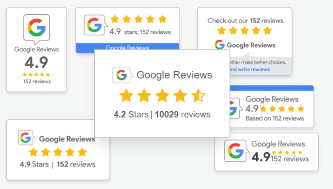 Google Reviews Widget Google Reviews Widget