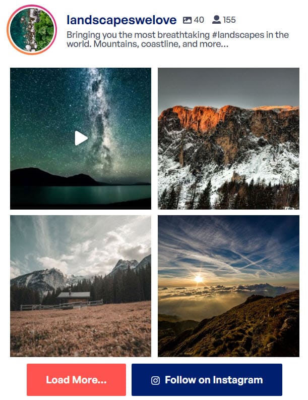 Instagram Feed Widget Instagram Feed Widget