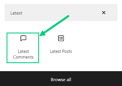 Latest Comments Widget Latest Comments Widget