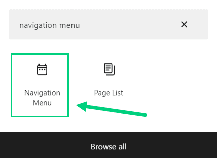 Navigation Menu Widget Navigation Menu Widget