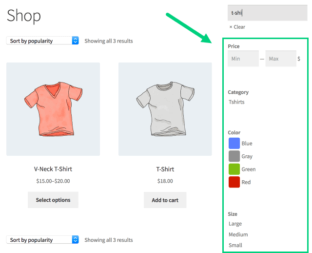 Woocommerce Product Filters Woocommerce Product Filters