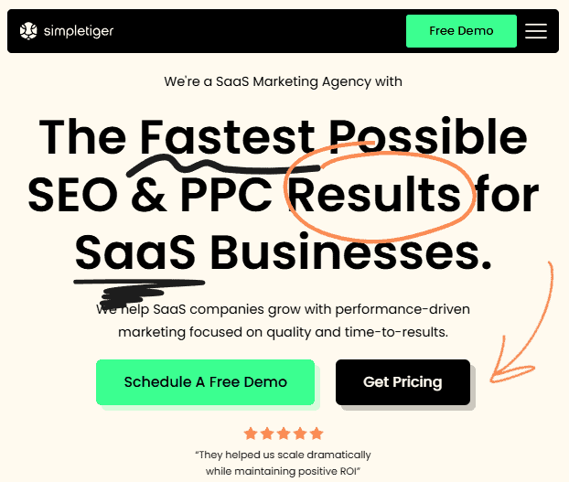 Simple Tiger Website Simple Tiger Website