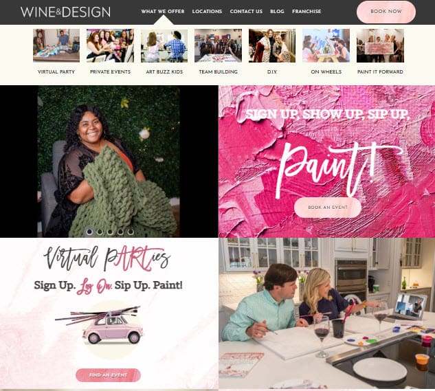 Wine Design Website Wine &Amp; Design Website