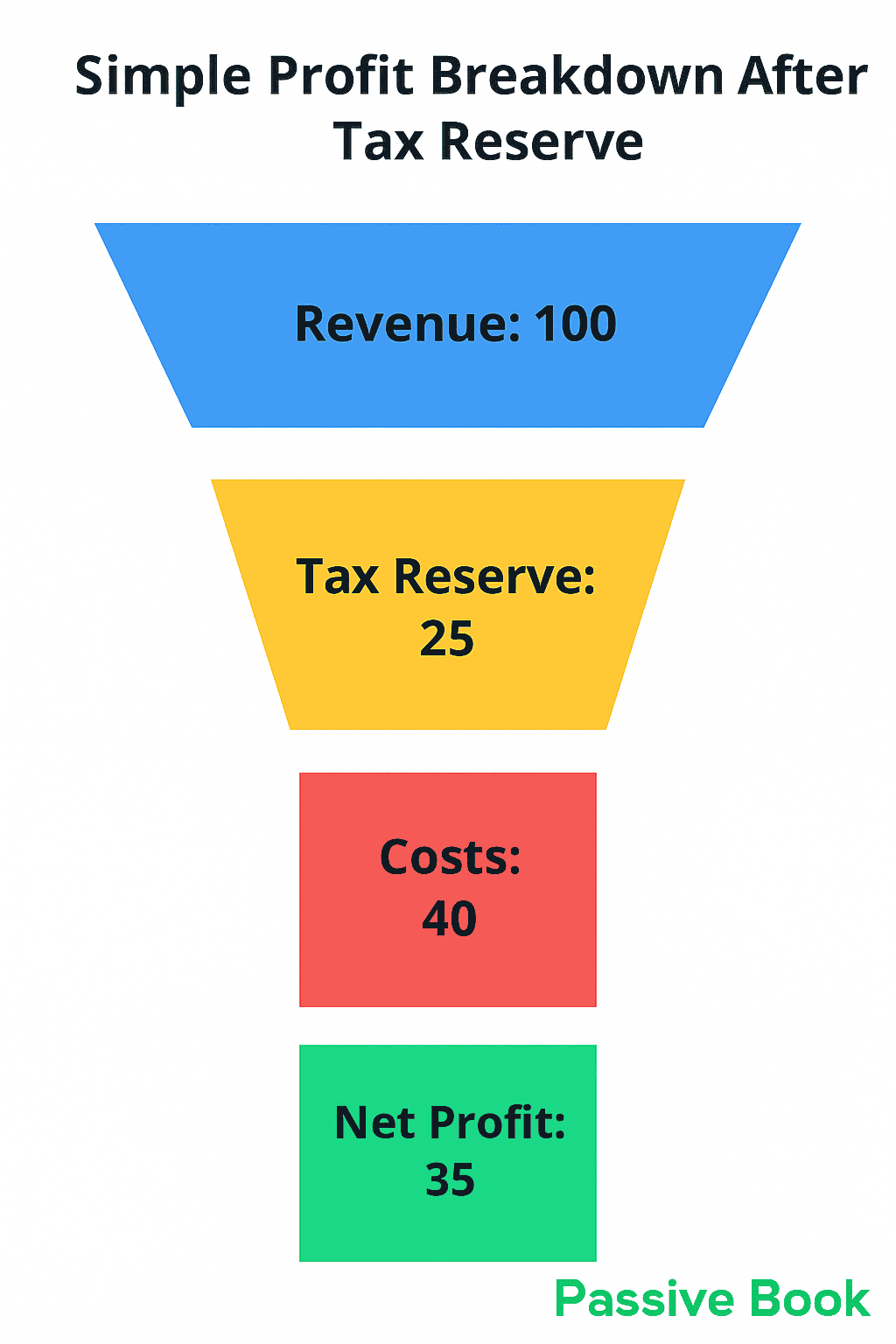 Simple Profit Breakdown After Tax Reserve Simple Profit Breakdown After Tax Reserve