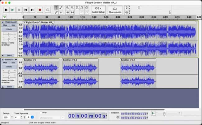 Audacity Audio Editor Interface Audacity Audio Editor Interface