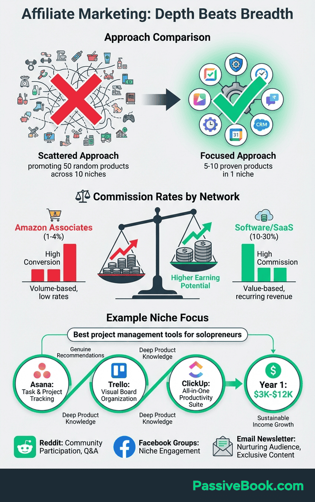 Affiliate Marketing Niche Depth Strategy Commission Rates Affiliate Marketing Niche Depth Strategy Commission Rates