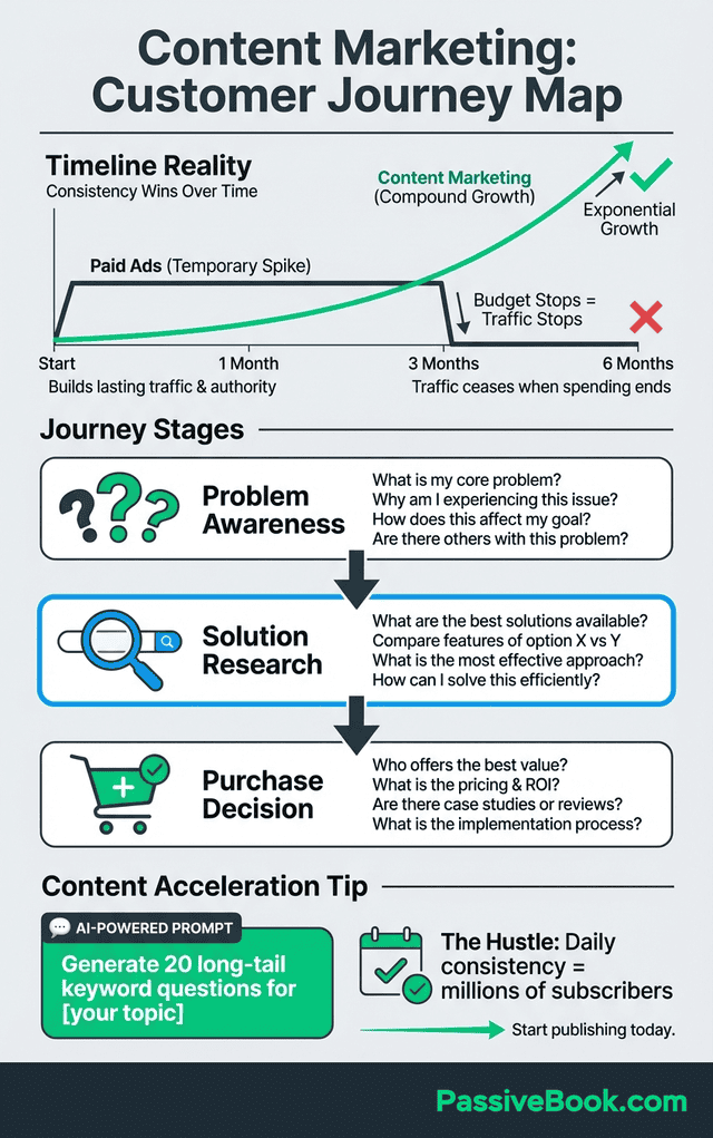 Content Marketing Customer Journey Map Content Marketing Customer Journey Map