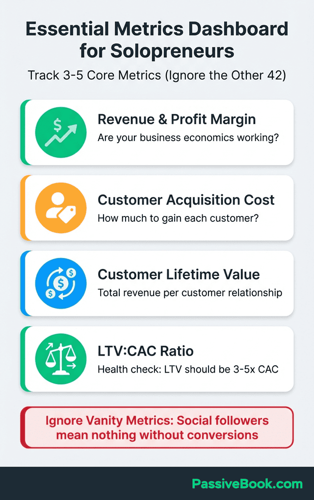 Essential Metrics Dashboard For Solopreneurs Essential Metrics Dashboard For Solopreneurs