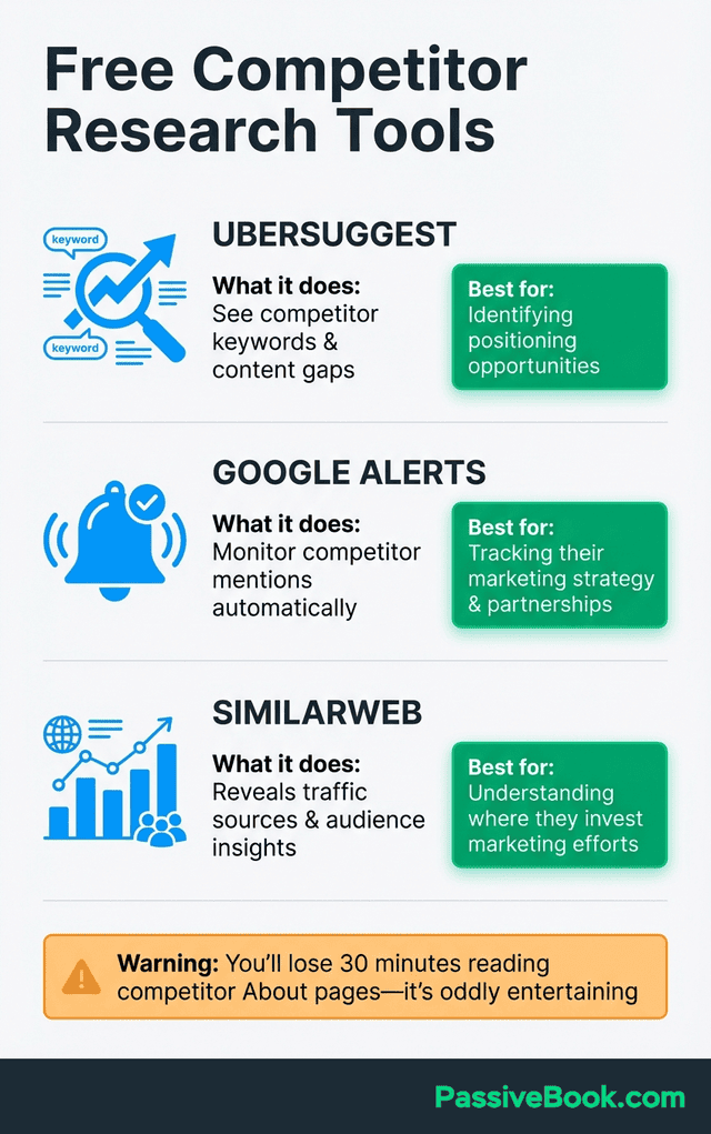 Free Competitor Research Tools List Free Competitor Research Tools List
