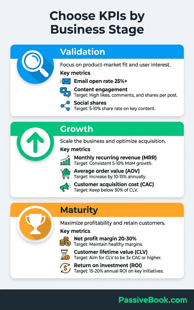 Kpi Selection Framework By Business Stage Kpi Selection Framework By Business Stage