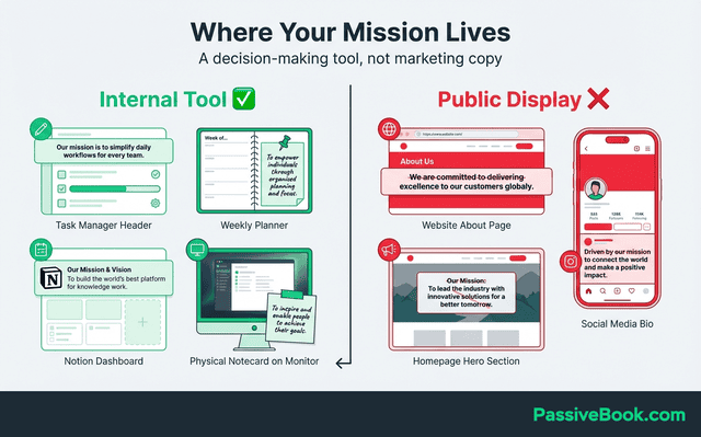 Mission Statement Placement Guide 1 Mission Statement Placement Guide