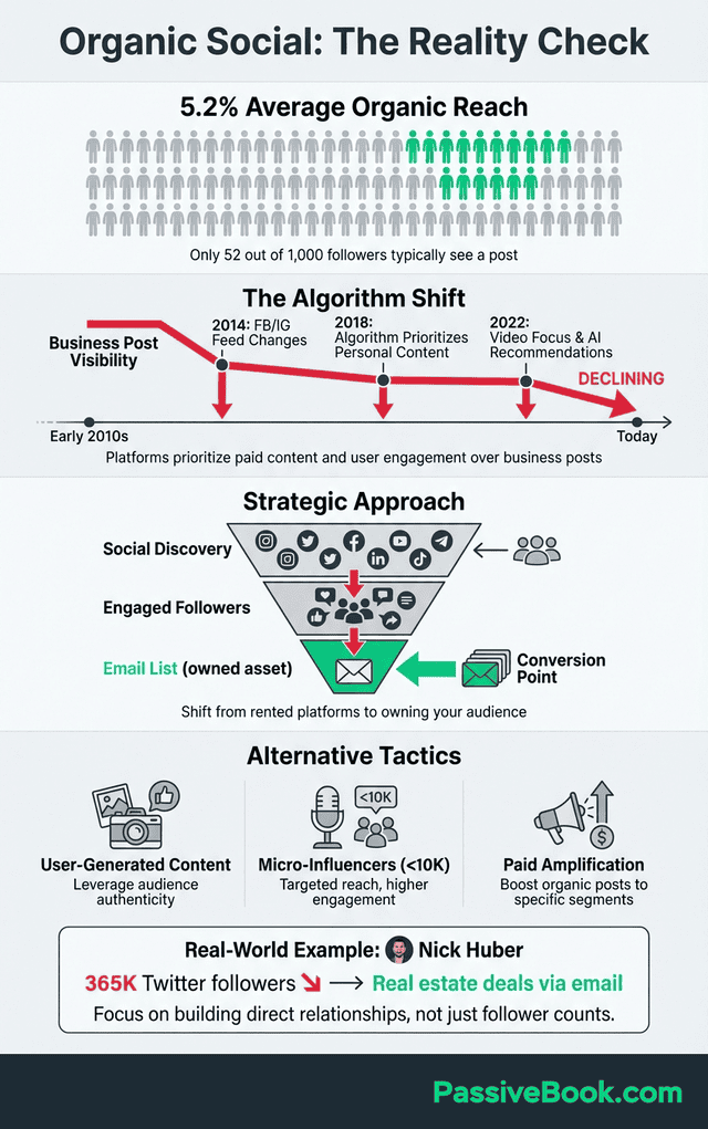Organic Social Reach Reality And Strategy Organic Social Reach Reality And Strategy