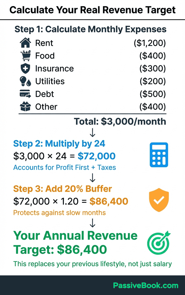 Reverse Engineer Revenue From Expenses Calculator Reverse Engineer Revenue From Expenses Calculator