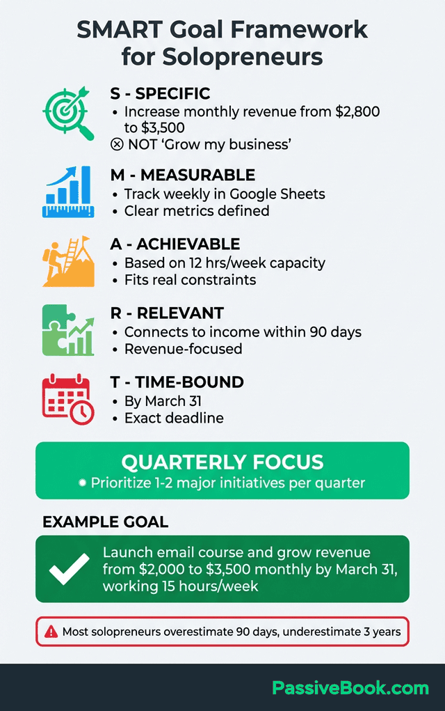 Smart Goal Framework For Quarterly Planning Smart Goal Framework For Quarterly Planning