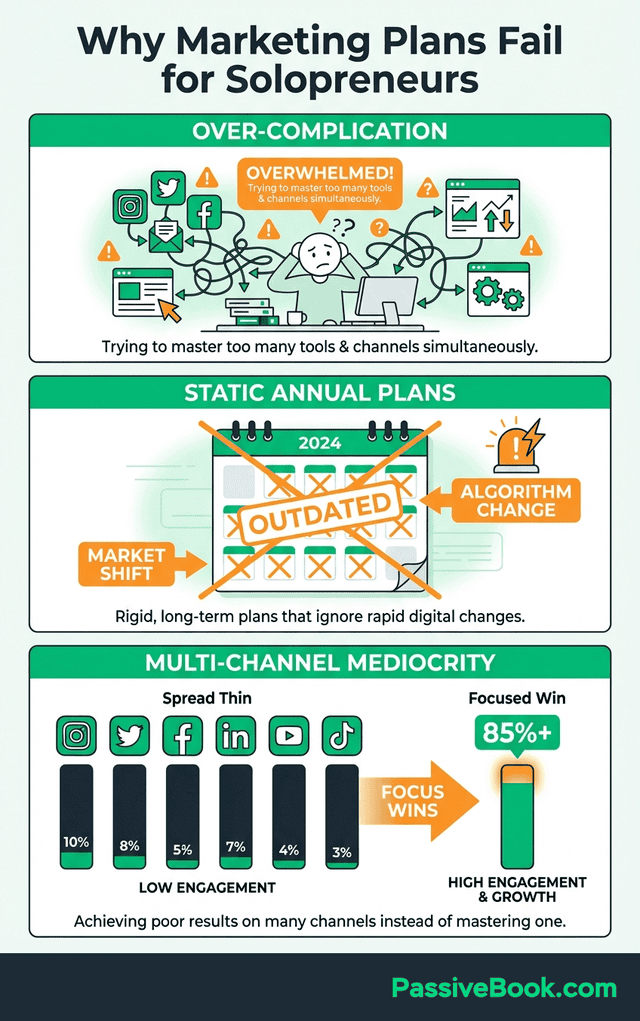 Why Marketing Plans Fail For Solopreneurs Why Marketing Plans Fail For Solopreneurs