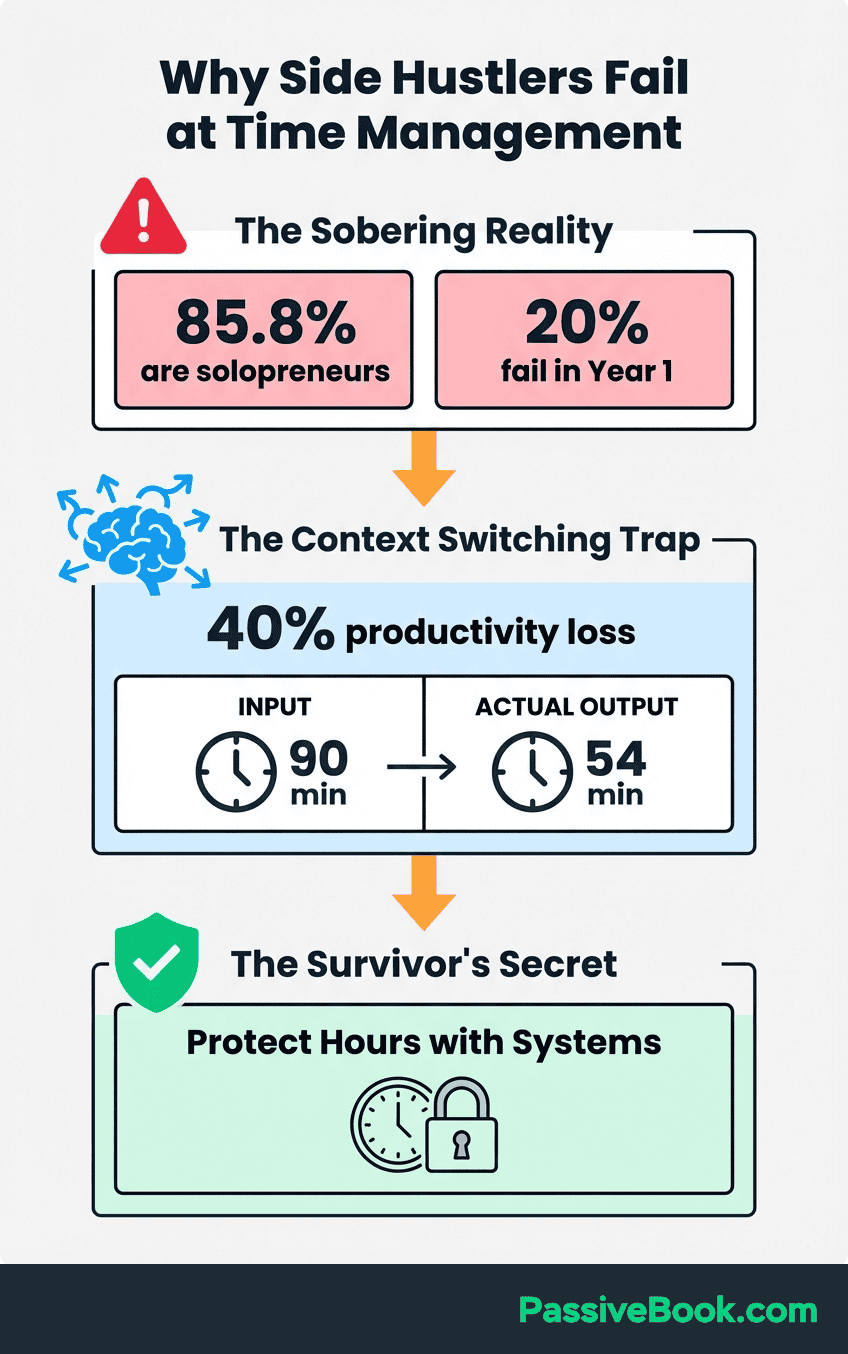 Why Side Hustlers Fail At Time Management Why Side Hustlers Fail At Time Management