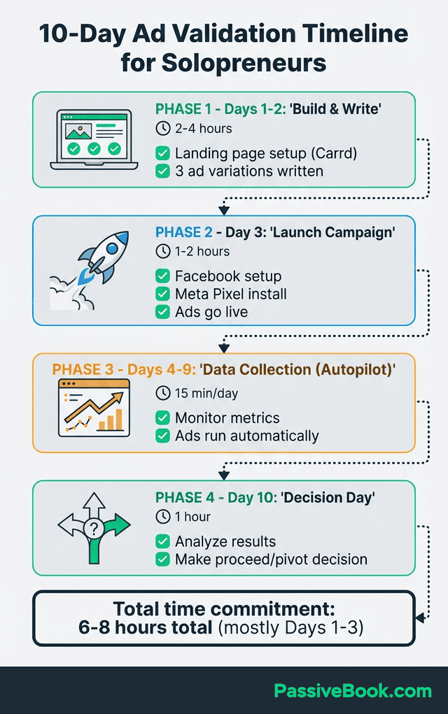 10 Day Ad Validation Timeline Infographic 10 Day Ad Validation Timeline Infographic