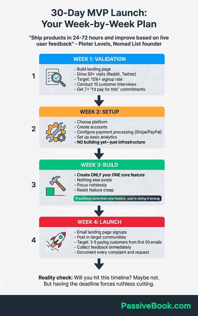 30 Day Mvp Launch Timeline Breakdown 1 30 Day Mvp Launch Timeline Breakdown