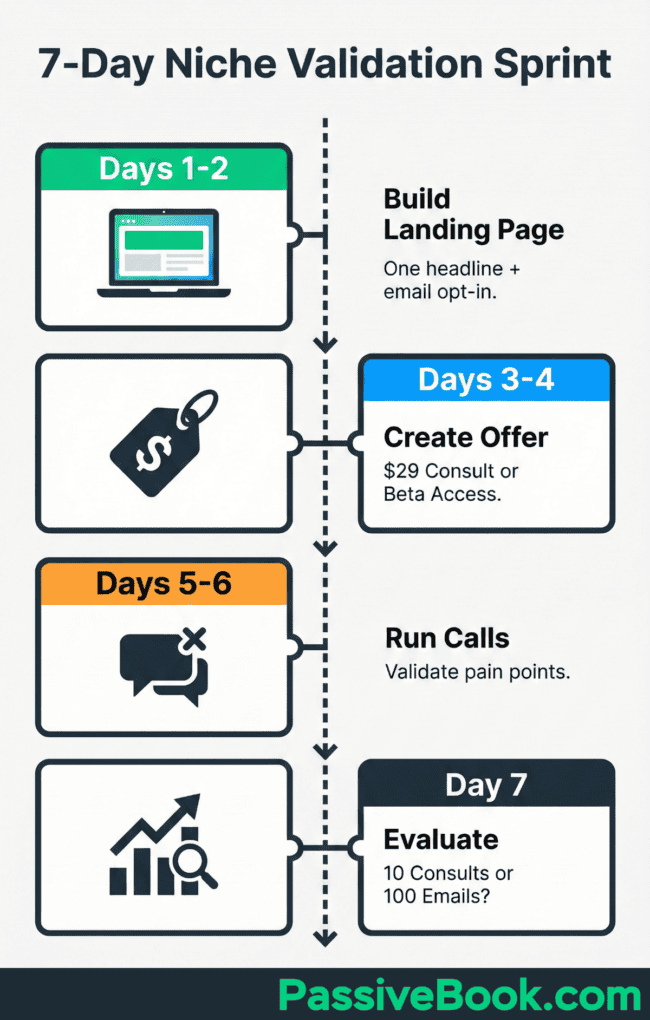 7 Day Niche Validation Sprint 7 Day Niche Validation Sprint