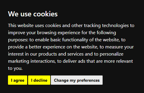 Cookie Consent Popup Banner Cookie Consent Popup Banner