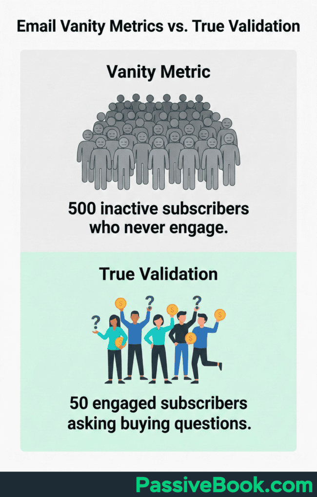 Email Vanity Metrics Vs. True Validation Email Vanity Metrics Vs. True Validation