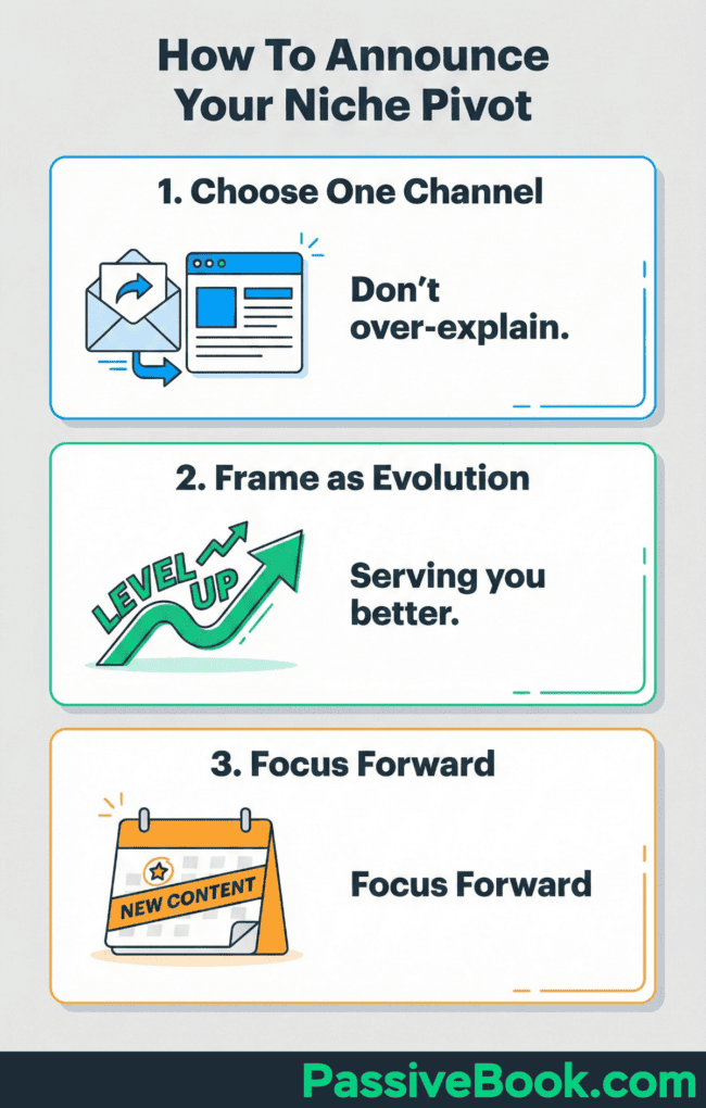 How To Announce Your Niche Pivot How To Announce Your Niche Pivot