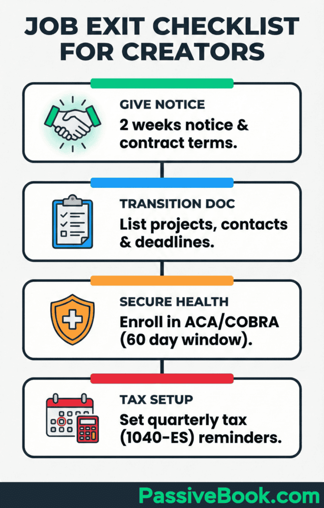 Job Exit Checklist For Creators Job Exit Checklist For Creators