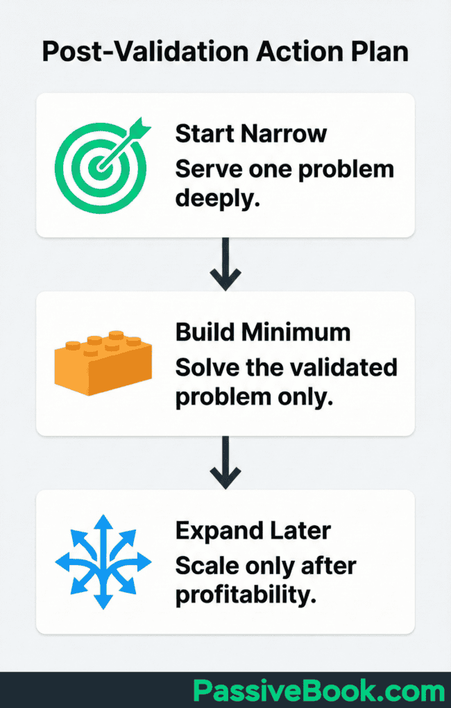 Post Validation Action Plan Post Validation Action Plan
