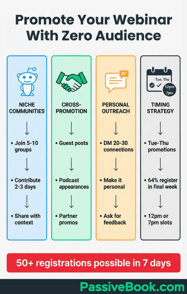 Promote Your Webinar With Zero Audience Promote Your Webinar With Zero Audience