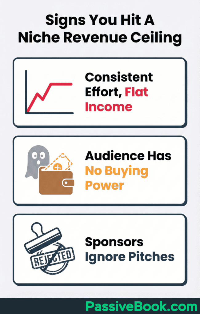 Signs You Hit A Niche Revenue Ceiling Signs You Hit A Niche Revenue Ceiling