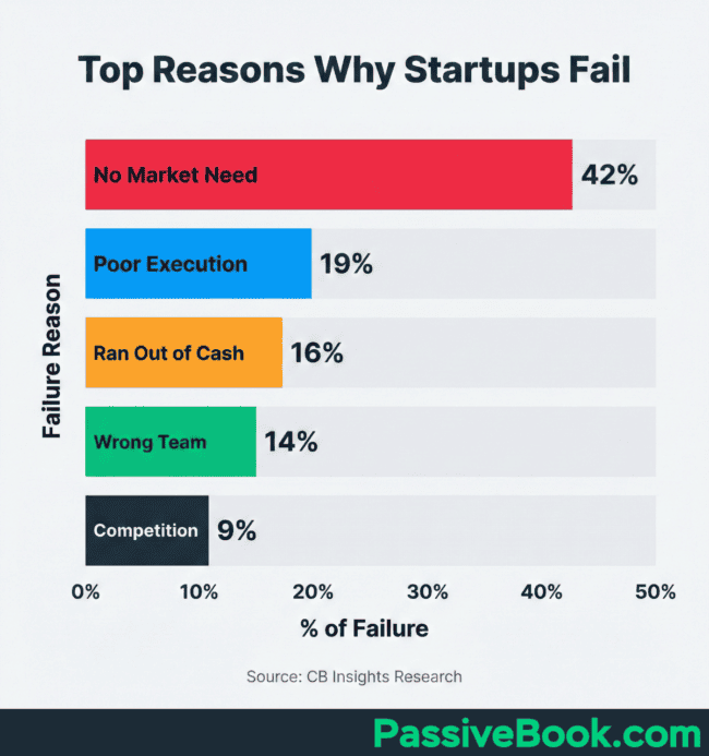 Top Reasons Why Startups Fail Top Reasons Why Startups Fail
