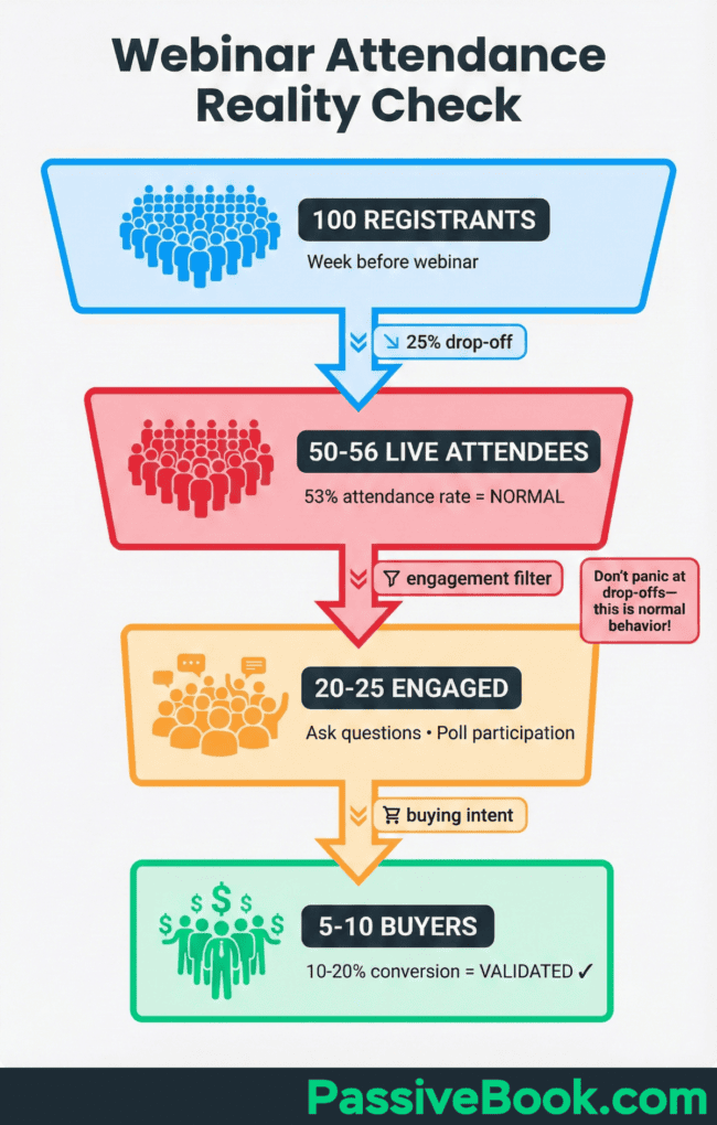 Webinar Attendance Reality Check Webinar Attendance Reality Check