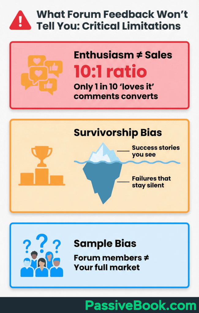 What Forum Feedback Wont Tell You What Forum Feedback Wont Tell You