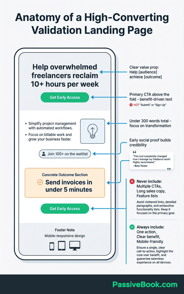 Anatomy Of High Converting Validation Landing Page Anatomy Of High Converting Validation Landing Page
