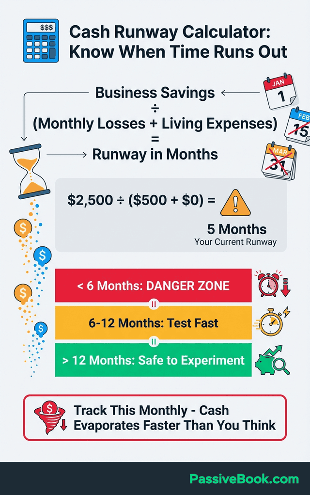 Cash Runway Calculation Formula For Solopreneurs Cash Runway Calculation Formula For Solopreneurs