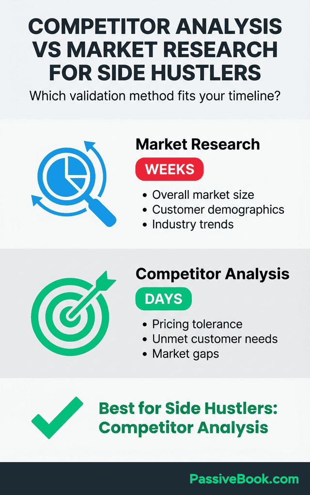 Competitor Analysis Vs Market Research Comparison Competitor Analysis Vs Market Research Comparison