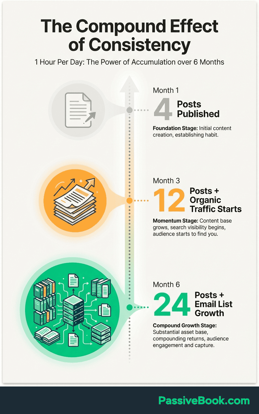 Compound Effect Of Consistent Content Creation Compound Effect Of Consistent Content Creation