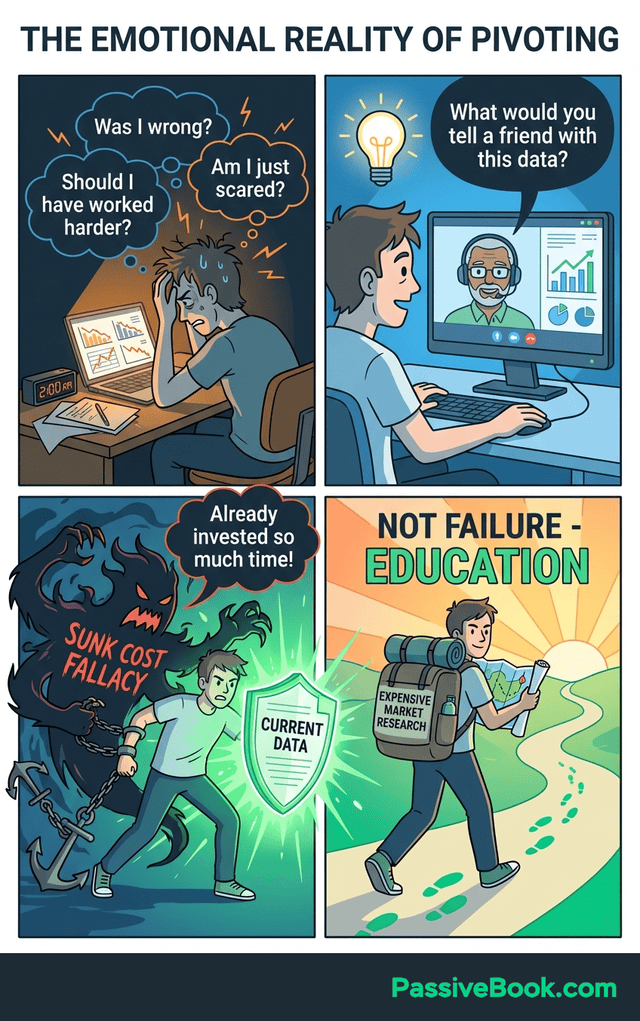 Emotional Journey Of Pivoting Comic Emotional Journey Of Pivoting Comic