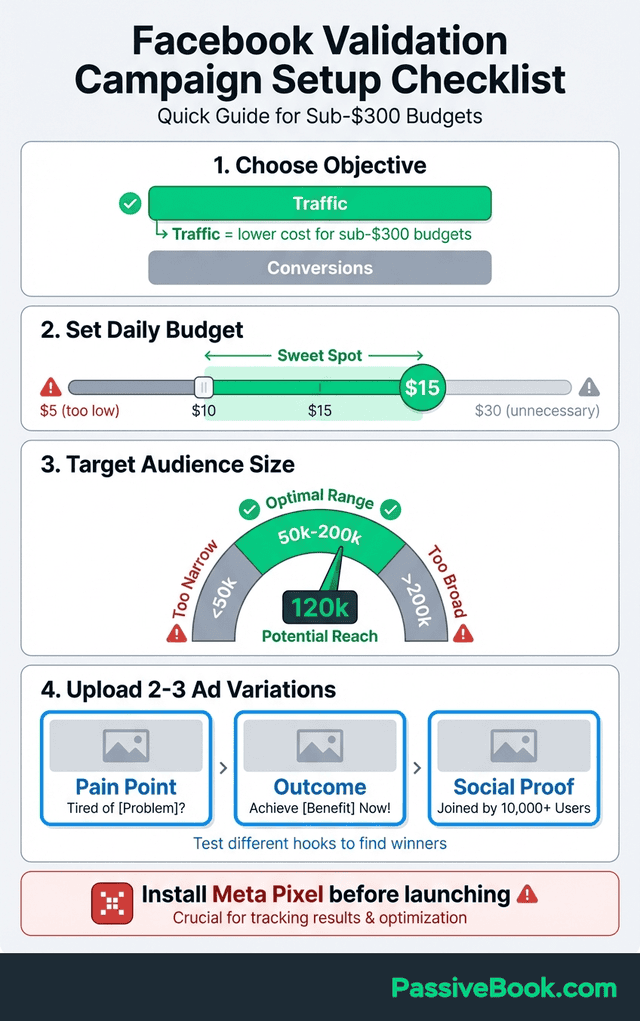 Facebook Campaign Setup Checklist Facebook Campaign Setup Checklist