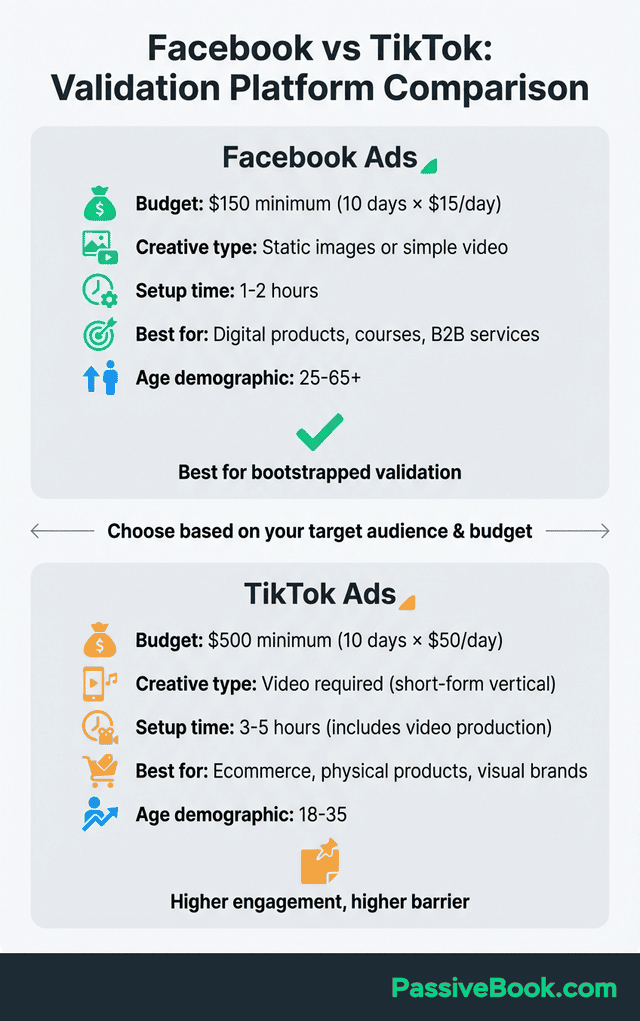 Facebook Vs Tiktok Validation Platform Comparison Facebook Vs Tiktok Validation Platform Comparison