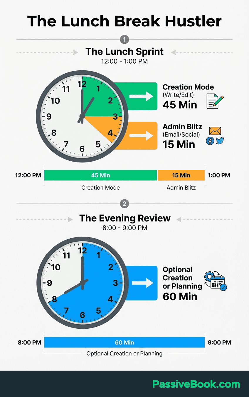 Lunch Break Hustler Schedule Breakdown Lunch Break Hustler Schedule Breakdown