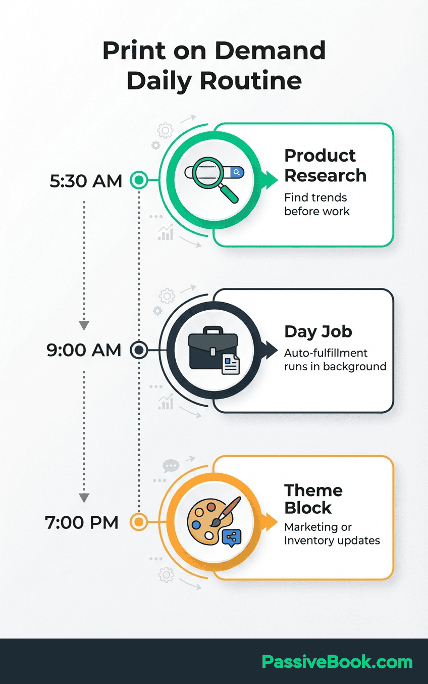 Print On Demand Daily Routine Print On Demand Daily Routine