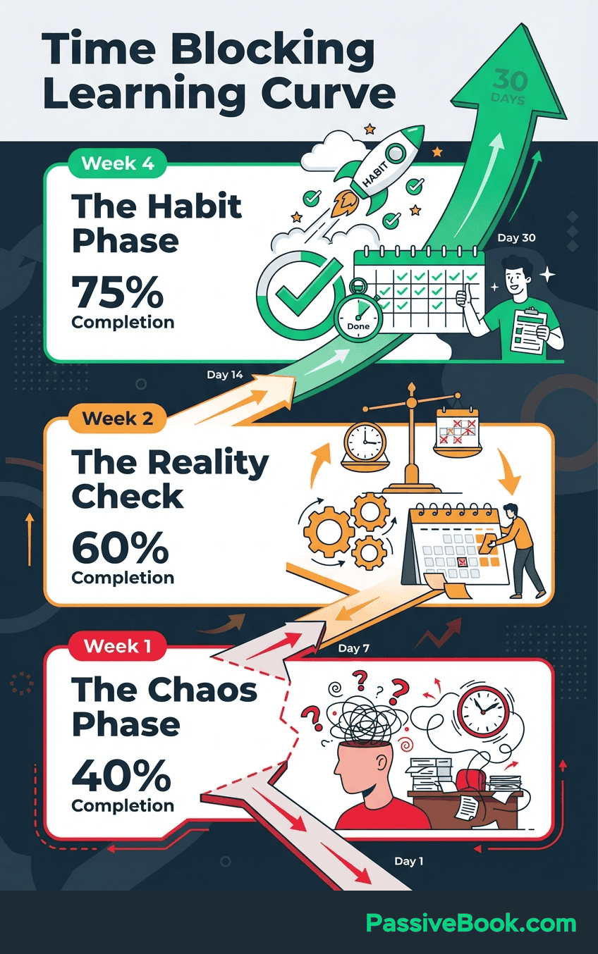 Time Blocking Learning Curve Time Blocking Learning Curve