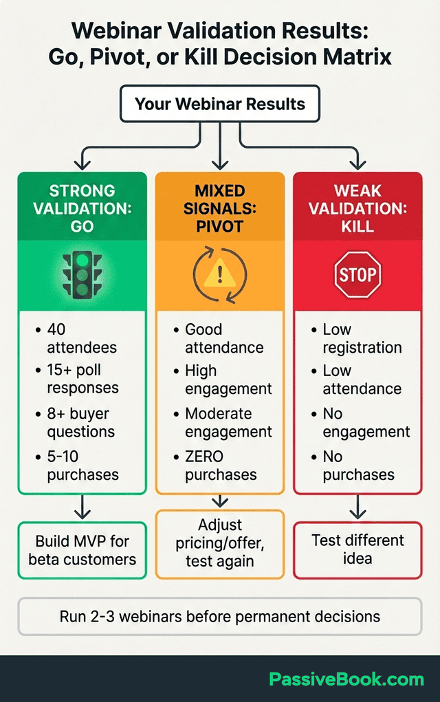 Validation Decision Matrix Go Or Pivot Validation Decision Matrix Go Or Pivot