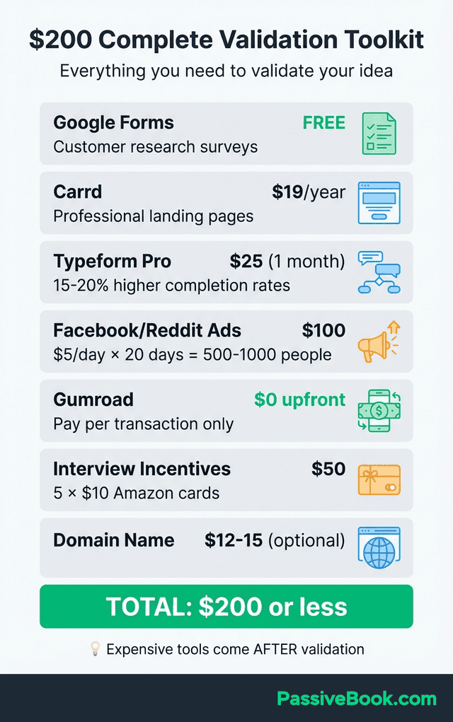 Validation Toolkit Under 200 Dollars Validation Toolkit Under 200 Dollars