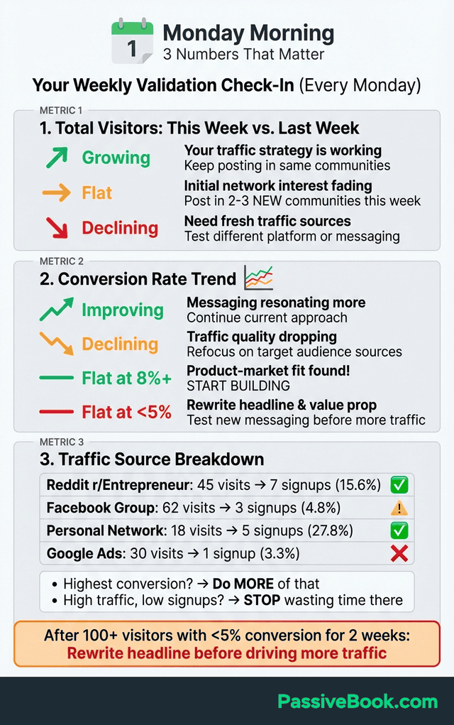 Weekly Validation Metrics Monitoring Dashboard Weekly Validation Metrics Monitoring Dashboard