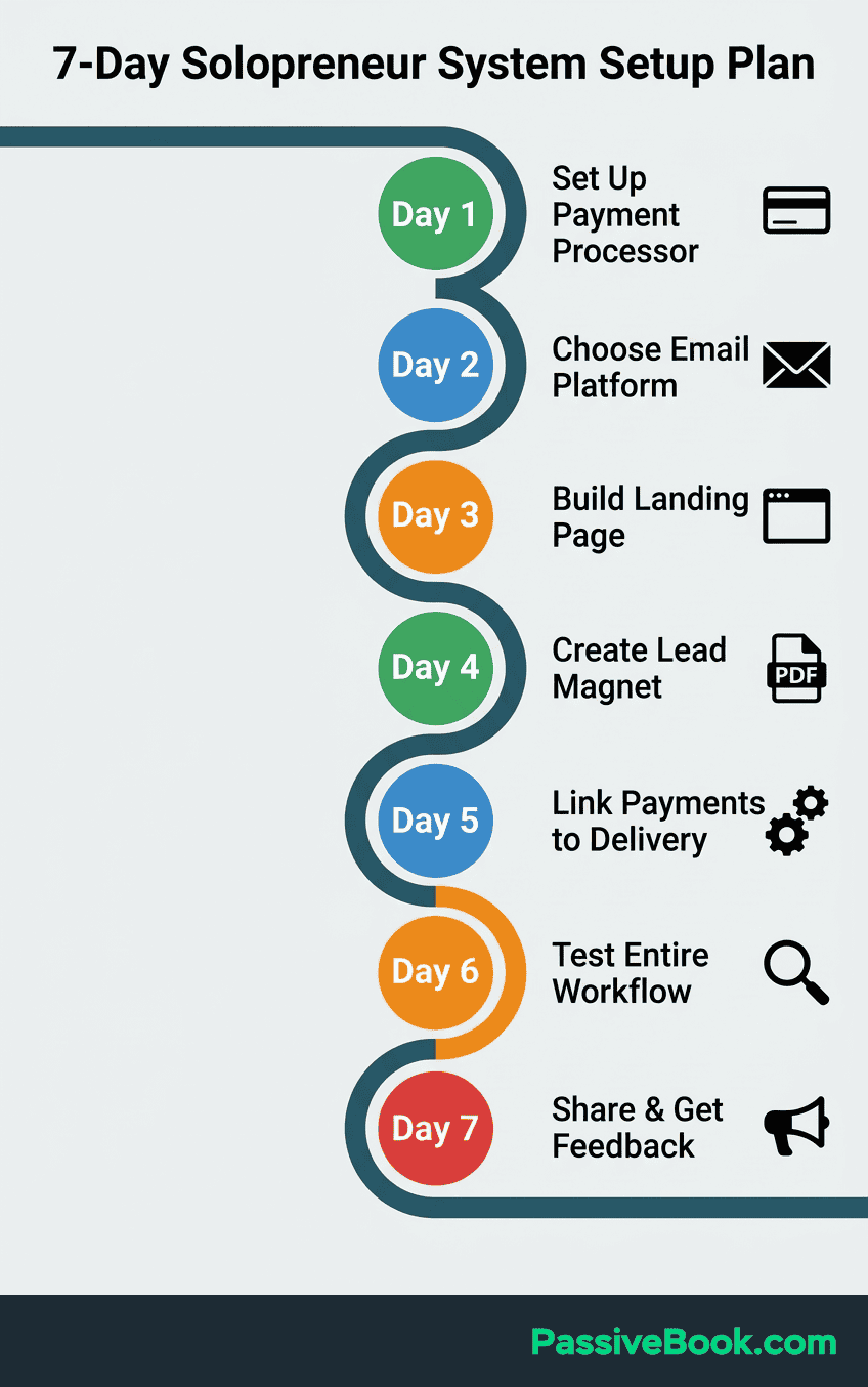 7 Day Solopreneur System Setup Plan 7 Day Solopreneur System Setup Plan